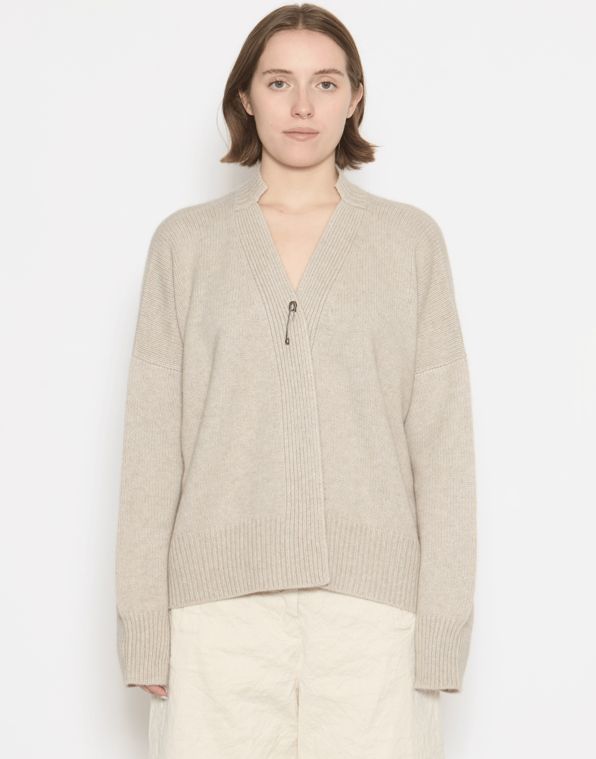 Feather Cashmere Aire Chunky Cardigan