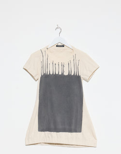 Asteroid Print Cotton T-Shirt