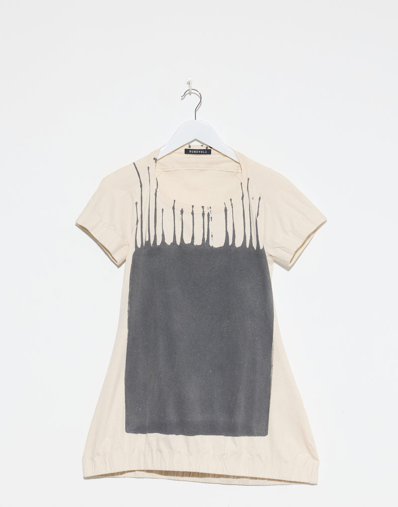 Asteroid Print Cotton T-Shirt