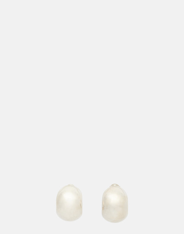 Silver Classic Hoop Earrings