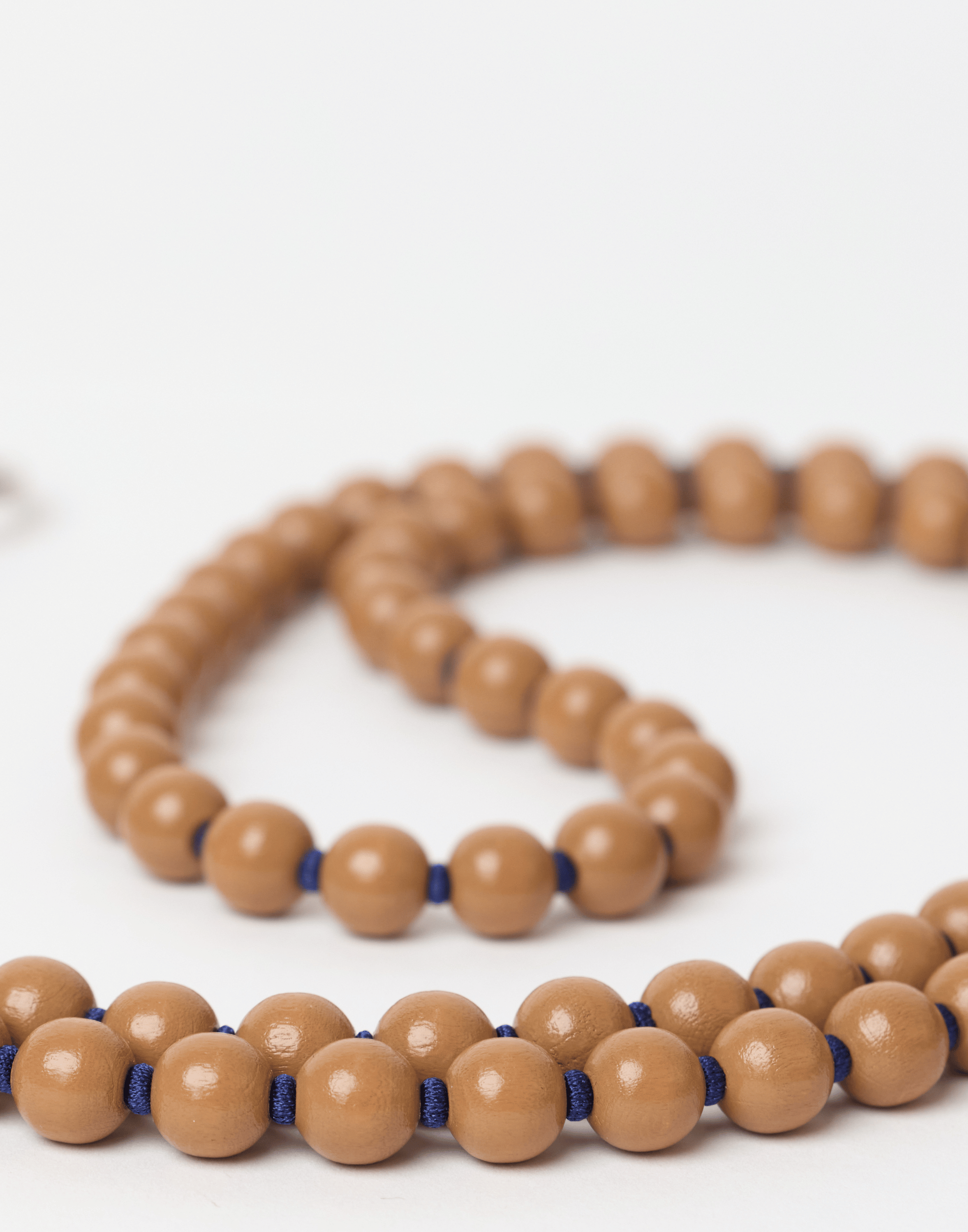 Mocca & Navy Phone Necklace