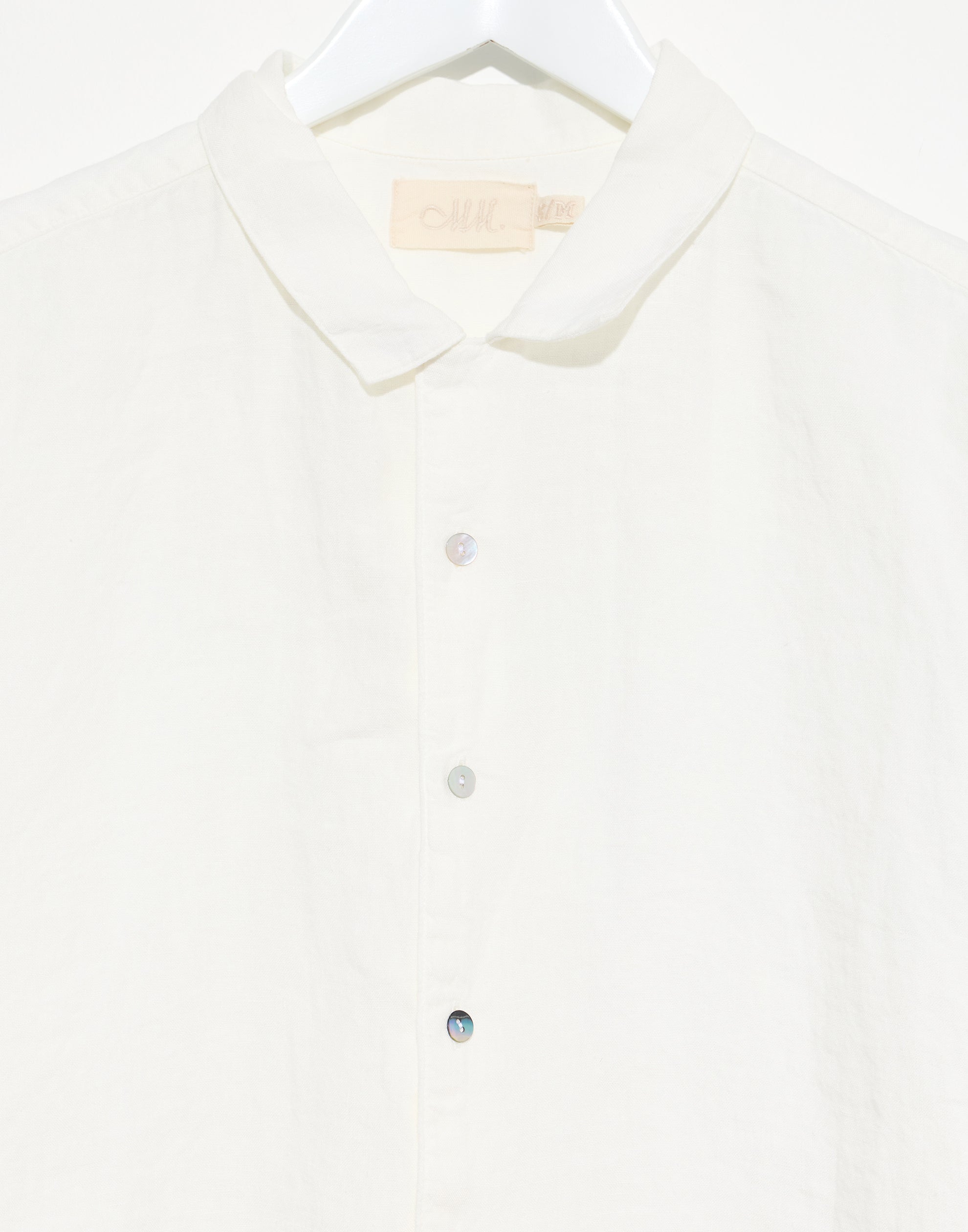 White Light Linen Pippi Blouse