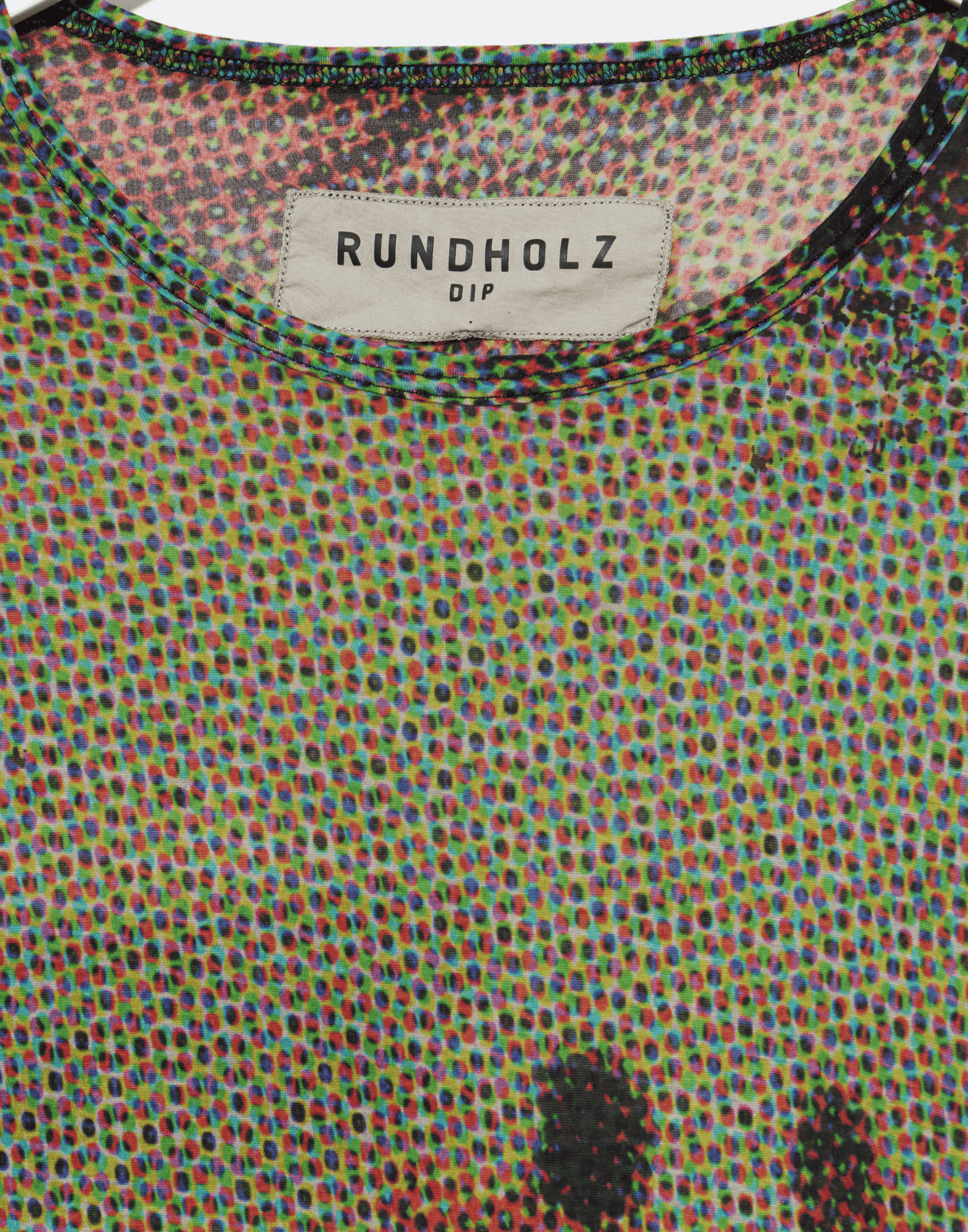 Bermuda Print Lyocell & Silk Top
