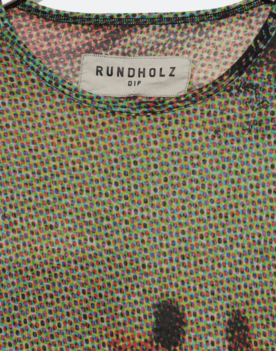 Bermuda Print Lyocell & Silk Top