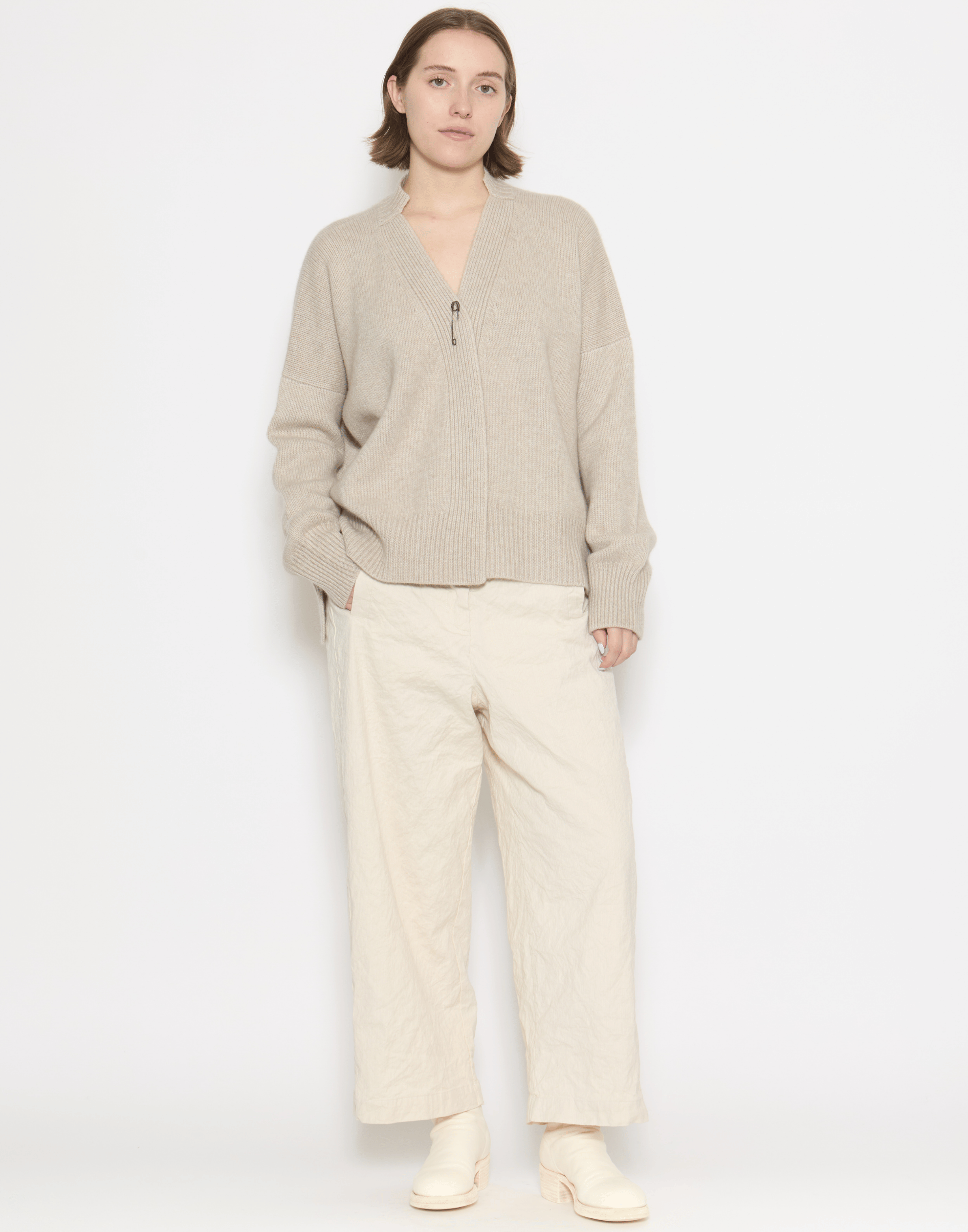 Feather Cashmere Aire Chunky Cardigan