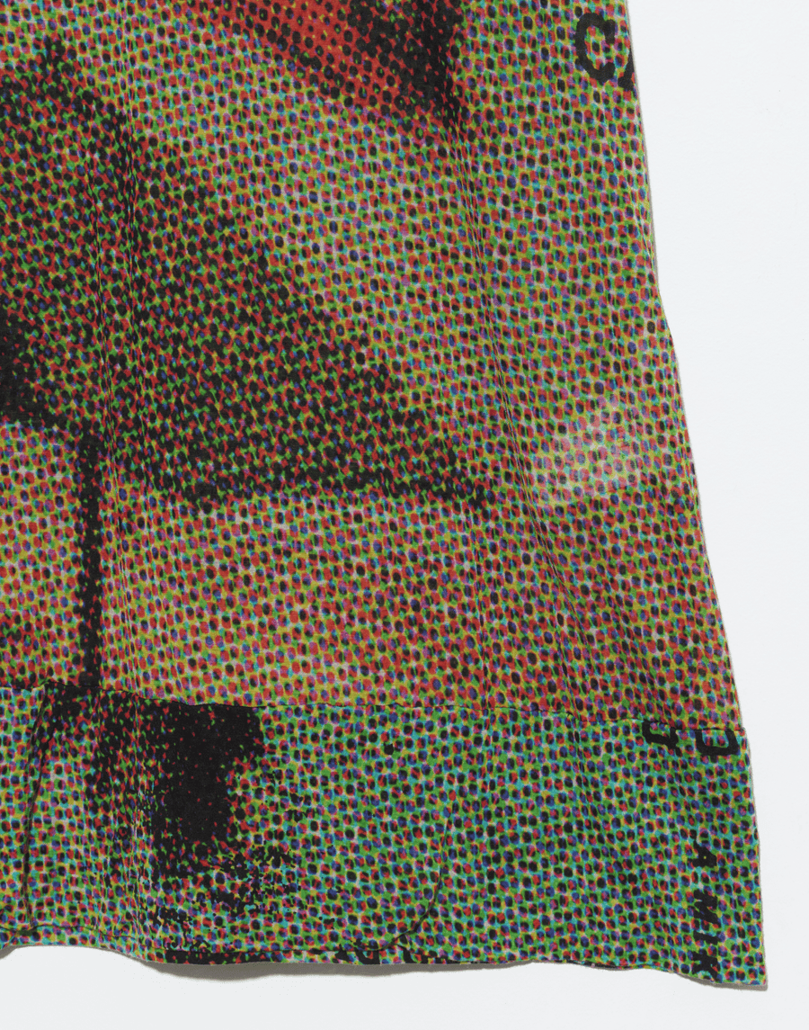 Bermuda Print Lyocell & Silk Top