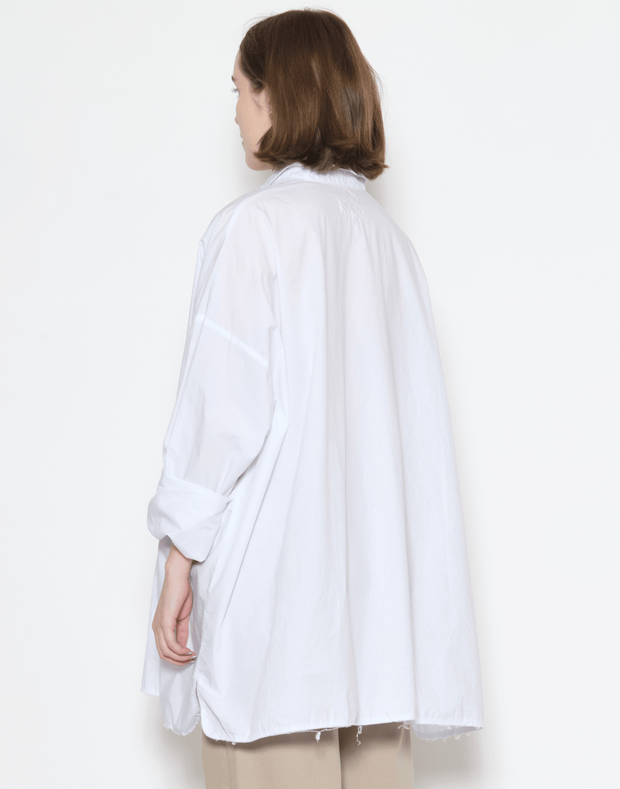 Ash Cotton Oversized Bigly Shirt