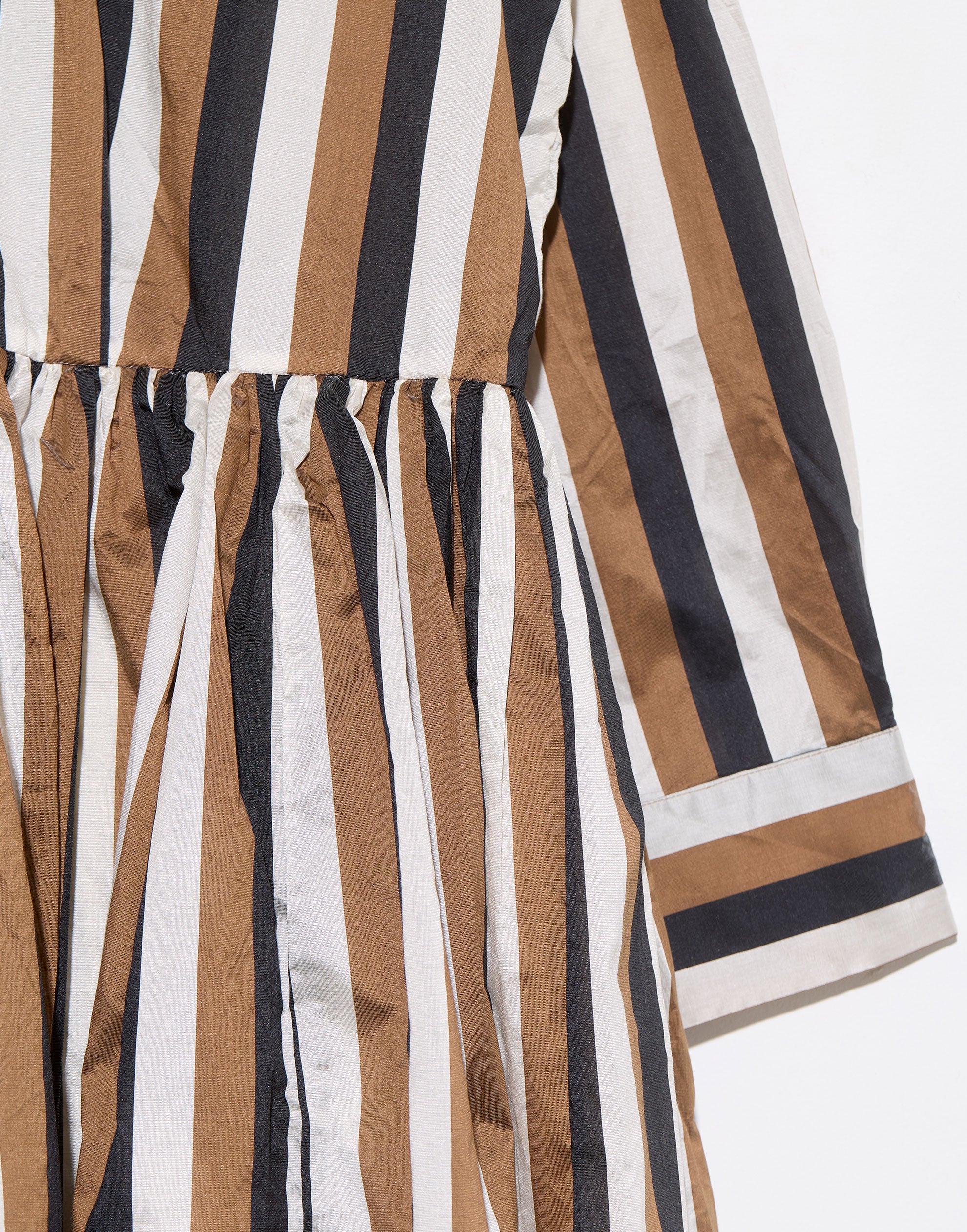 As Is Stripe Taffeta Stephanie Dress