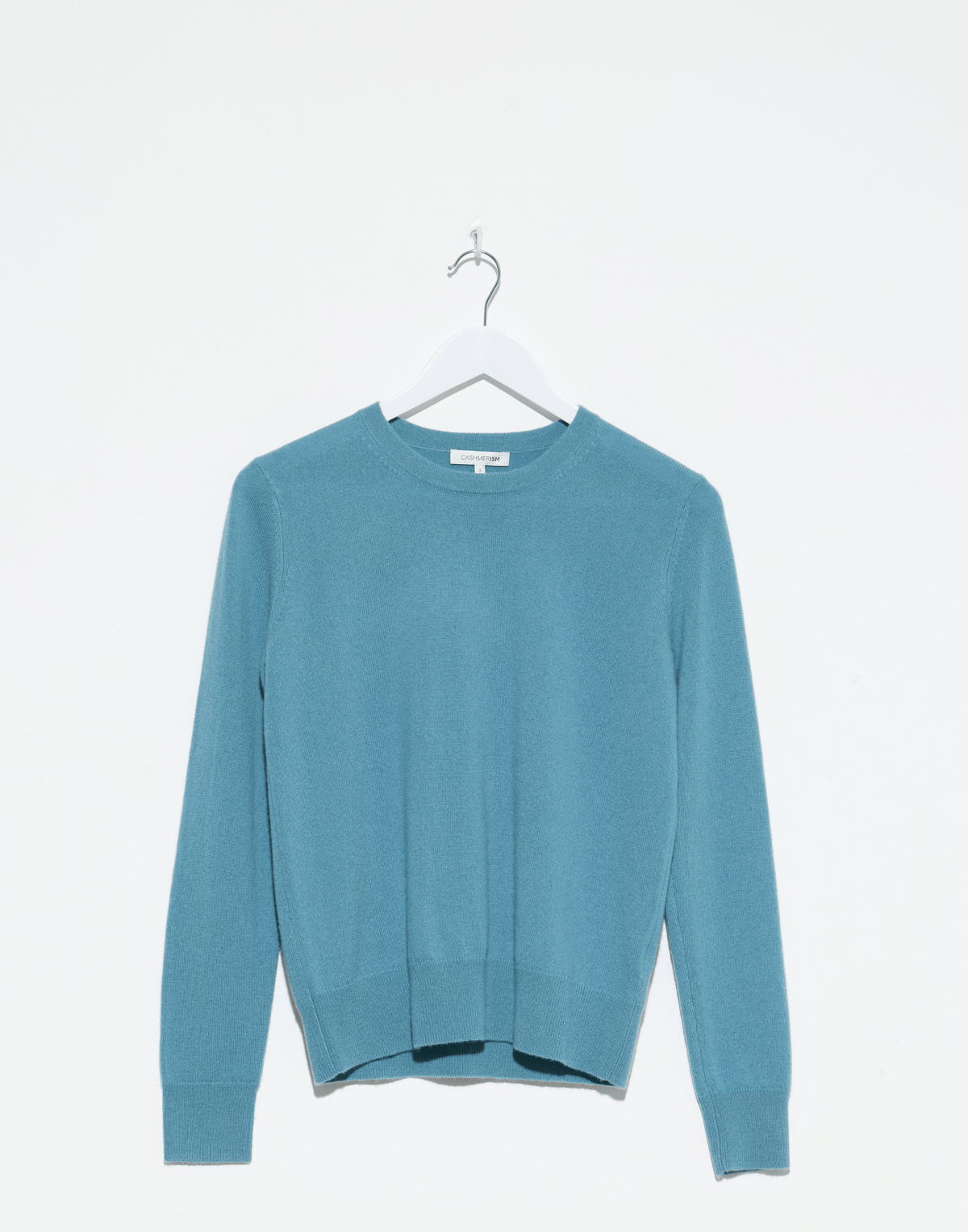Lake Blue Cashmere Essential Pullover