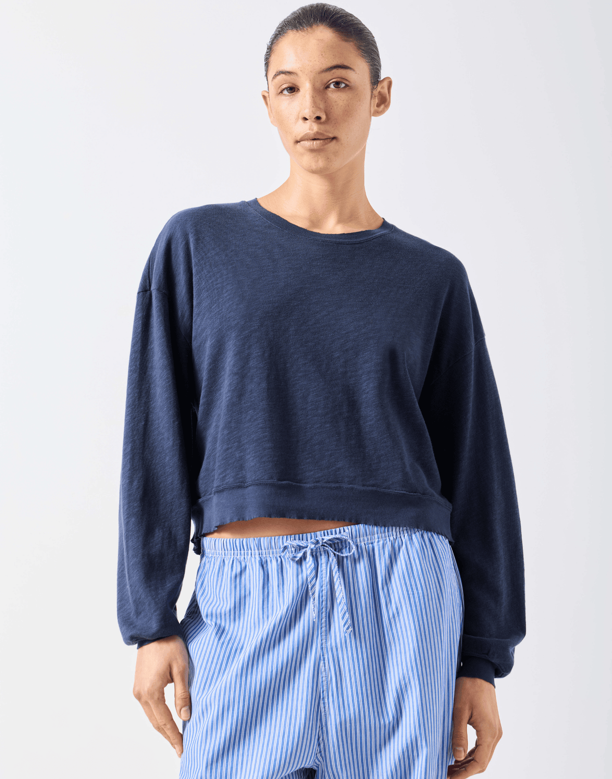 Vintage Navy Cotton Sonoma Sweatshirt