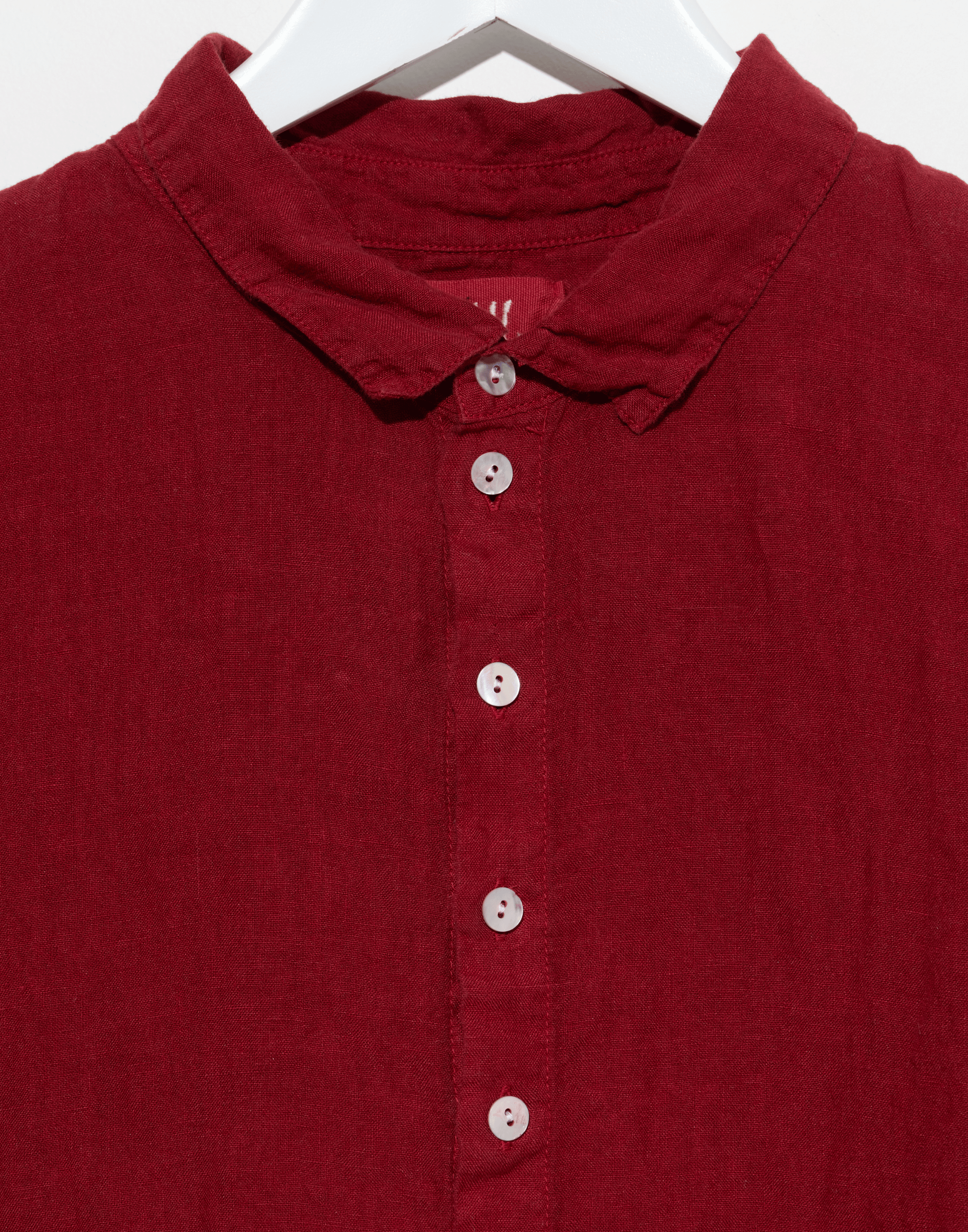 Merlot Linen Cliff Shirt