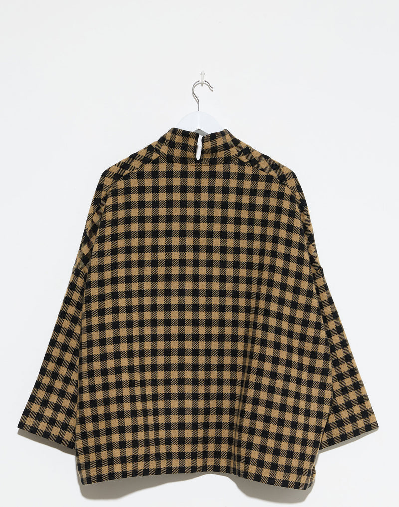 Check Wool Giacca Gladiolo Jacket