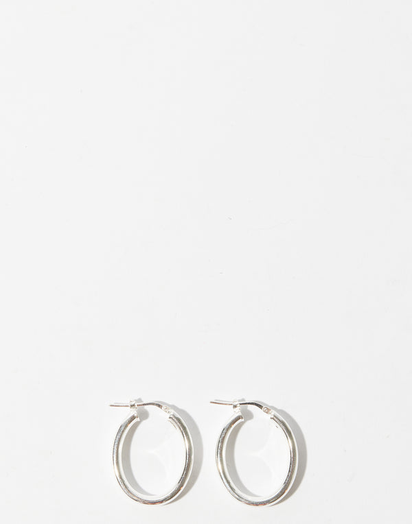 Sterling Silver Nicolette Hoop Earrings