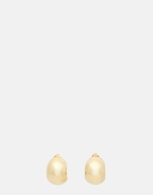 Gold Classic Hoop Earrings