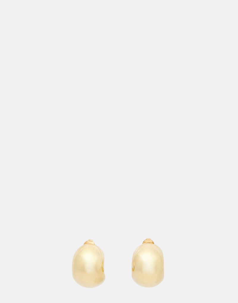 Gold Classic Hoop Earrings