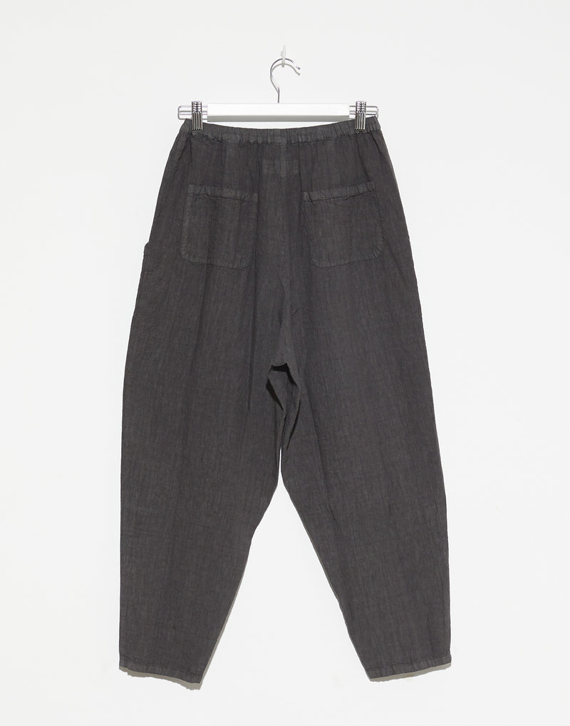 Asphalt Linen Lili Worker Pants