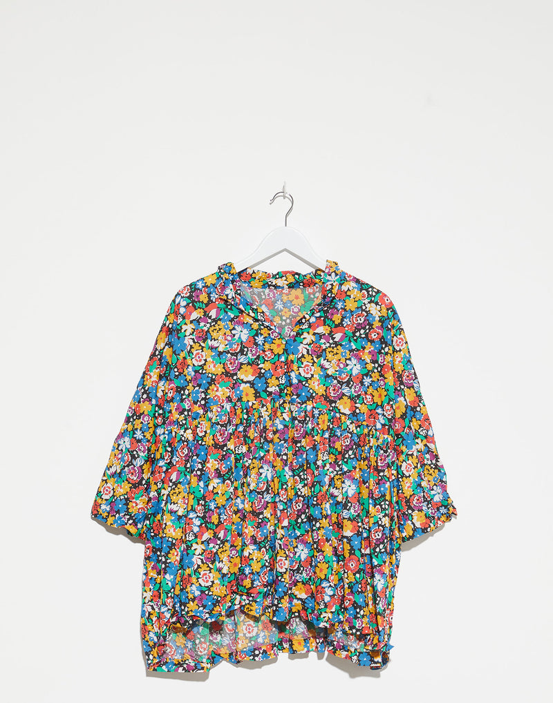 Liberty Print Cotton Aria Top