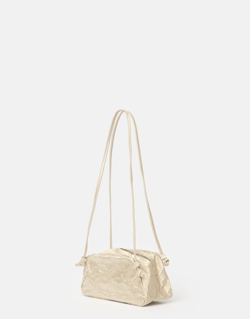 Sand Satin Olivia Mini Bag