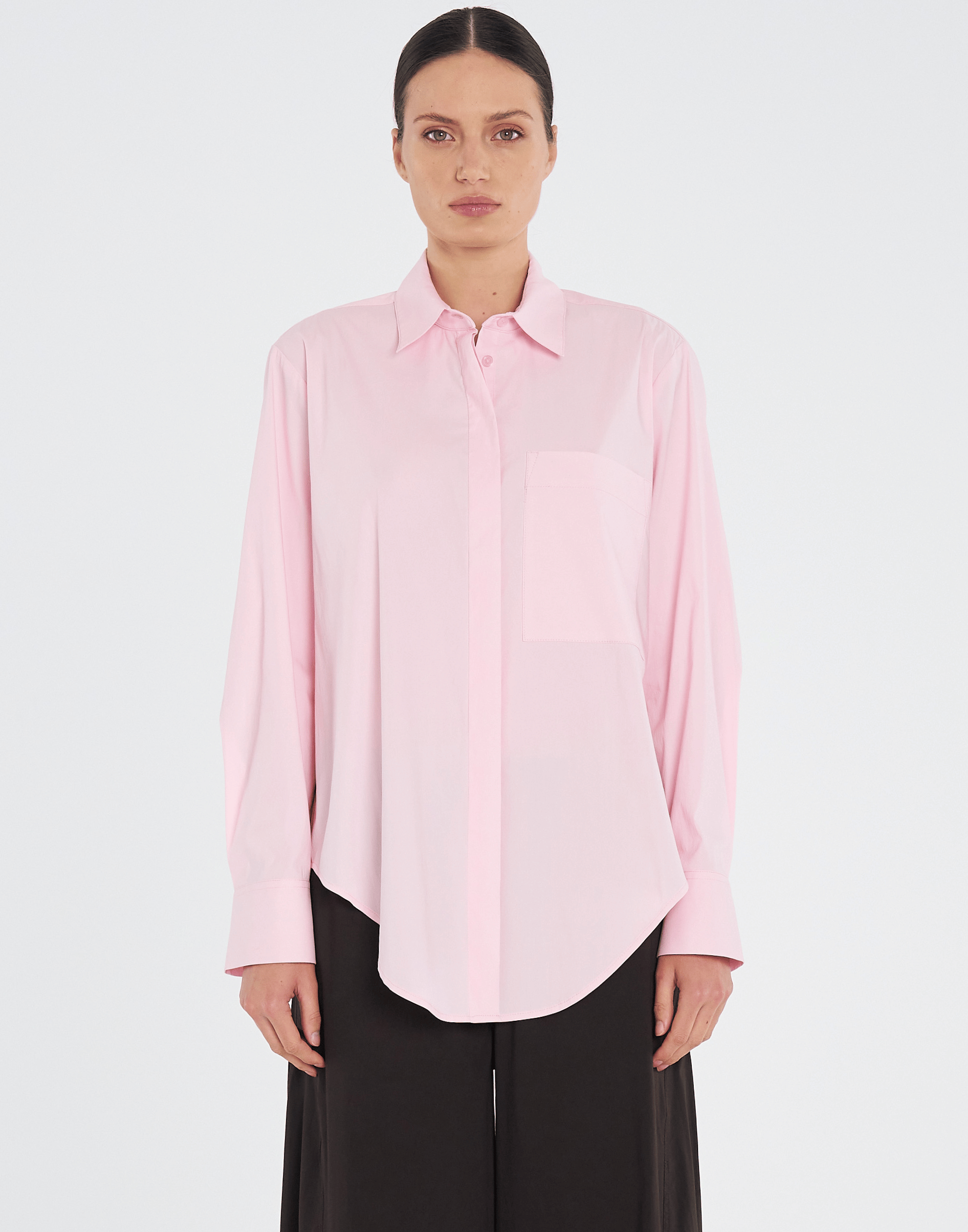 Rosebud Cotton Blend Saville Shirt