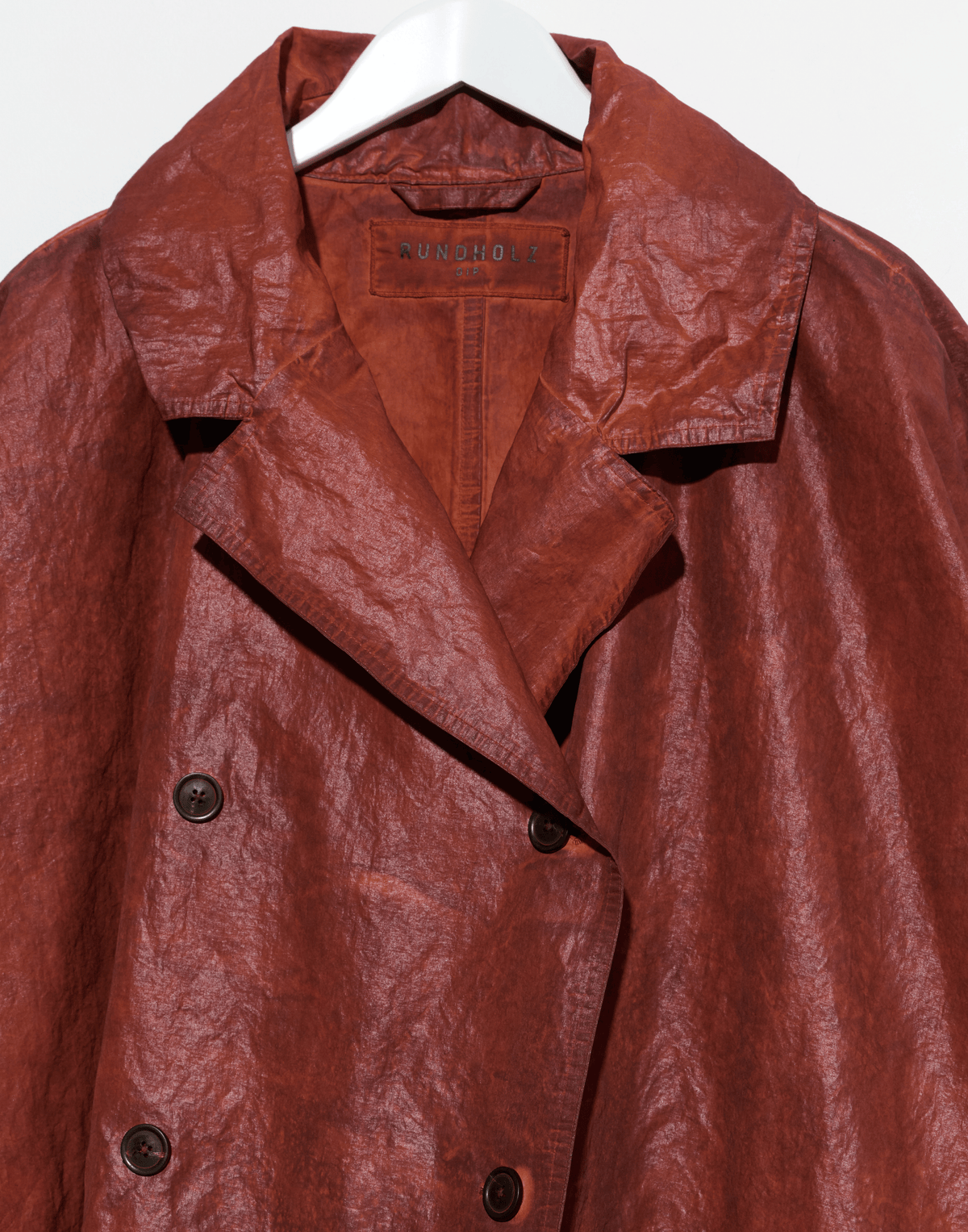 Crab Cloud Cotton Blend Coat
