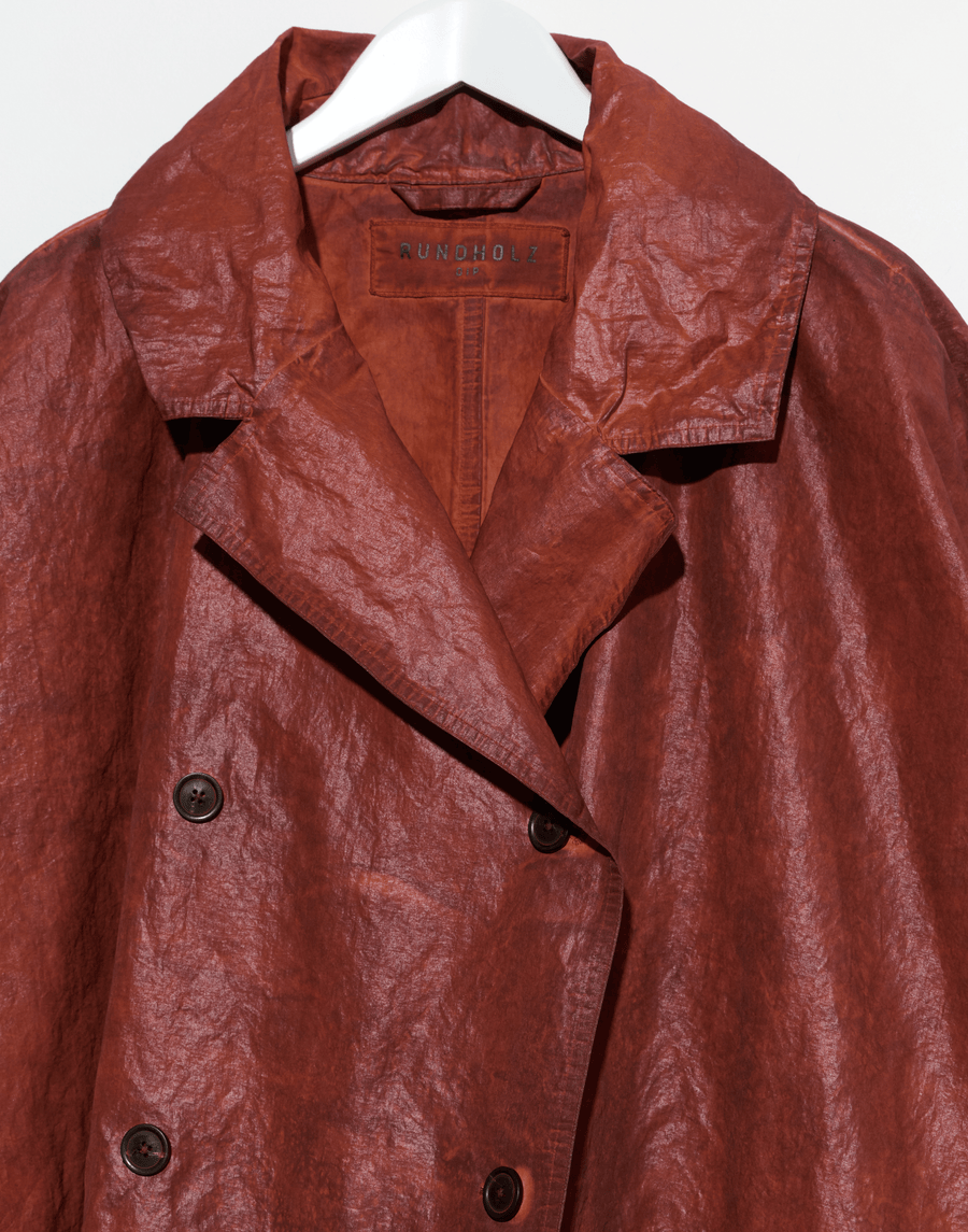 Crab Cloud Cotton Blend Coat