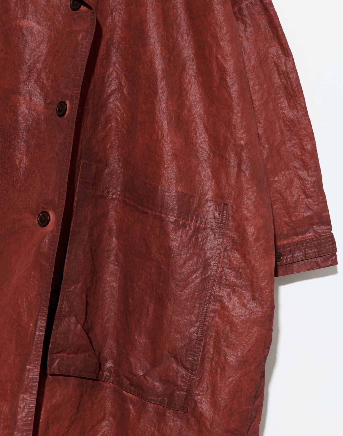 Crab Cloud Cotton Blend Coat