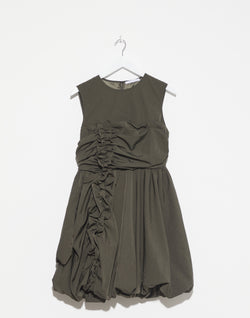 Grey Olive Recycled Taffeta Olivia Dress