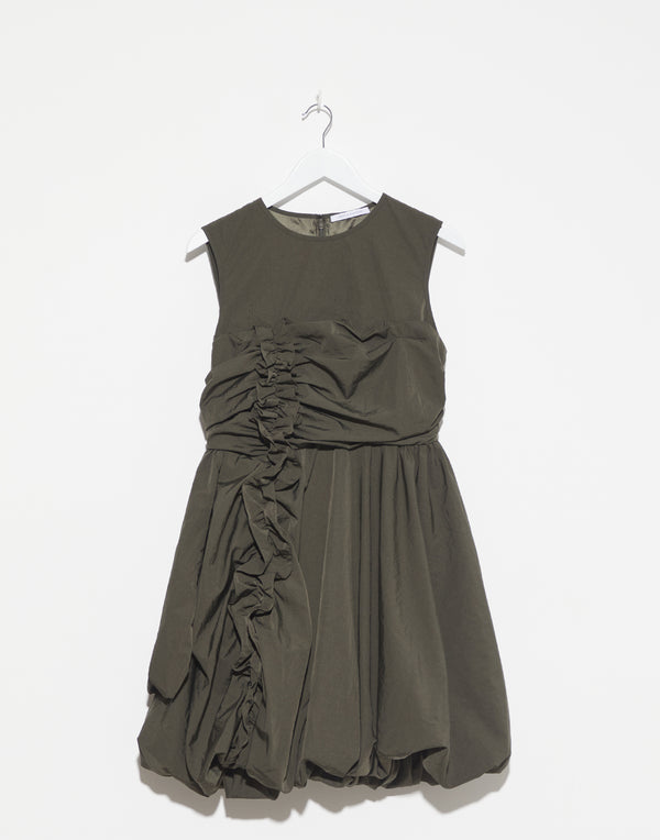 Grey Olive Recycled Taffeta Olivia Dress