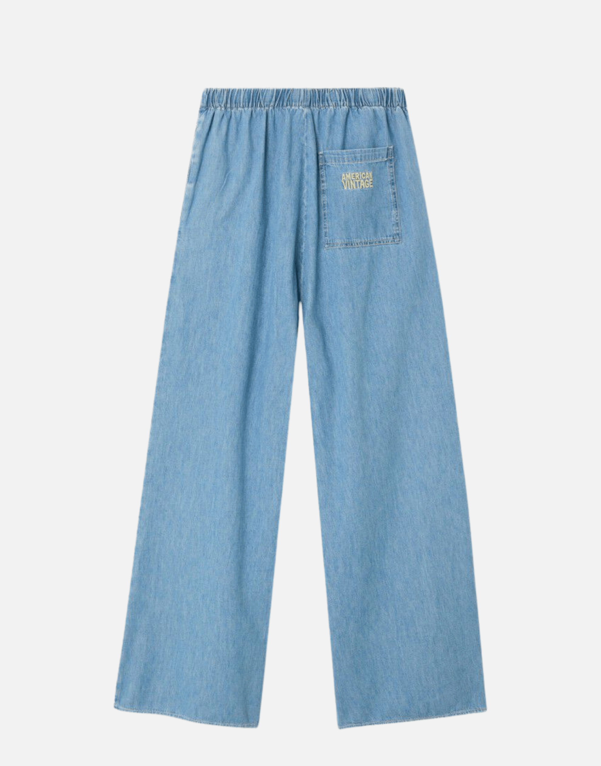 Medium Blue Cotton Denim Izyway Pants