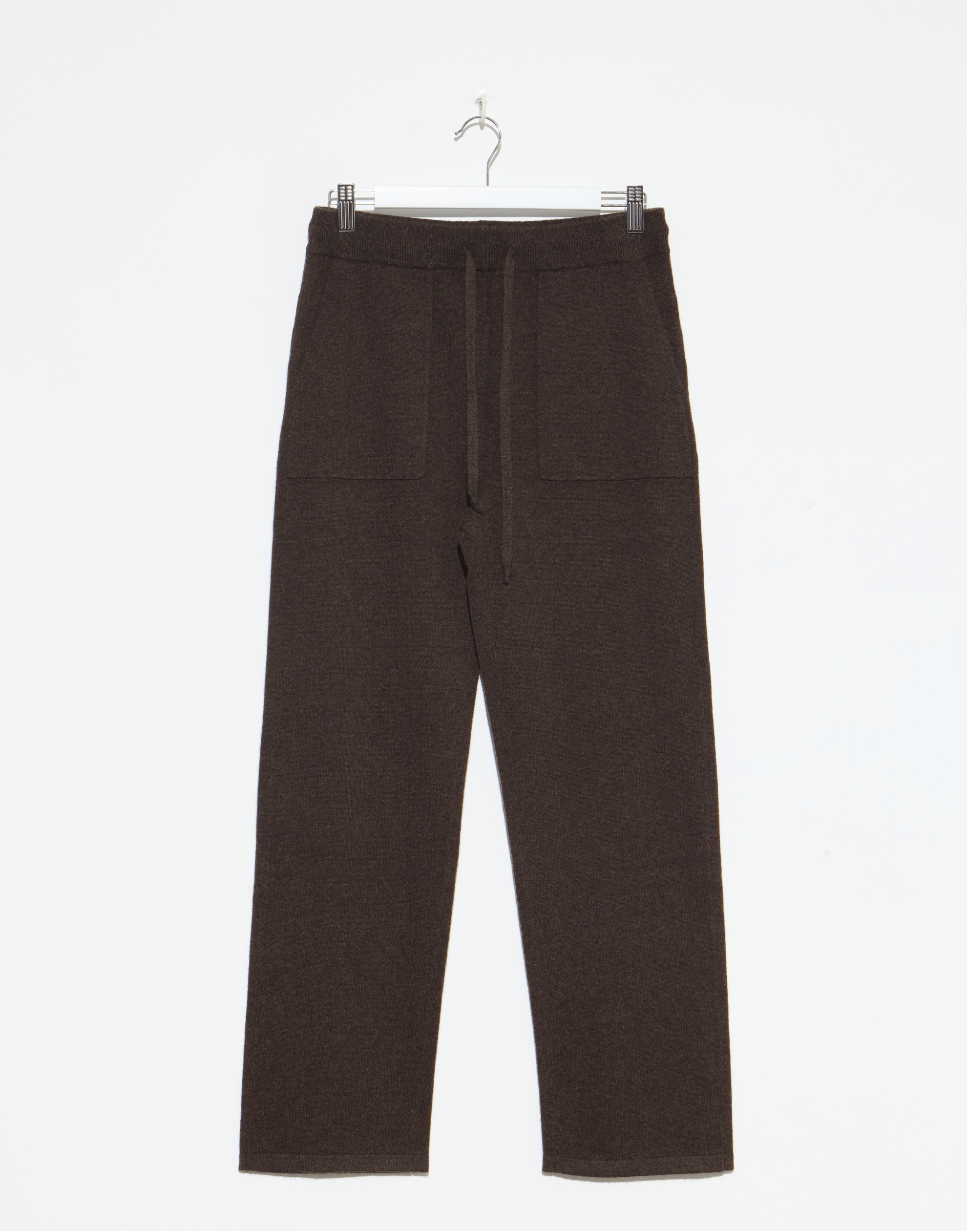 Chocolate Cashmere Pocketed Pants