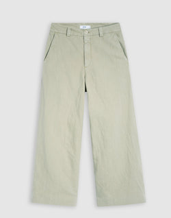 Moss Linen & Cotton Barton Pants