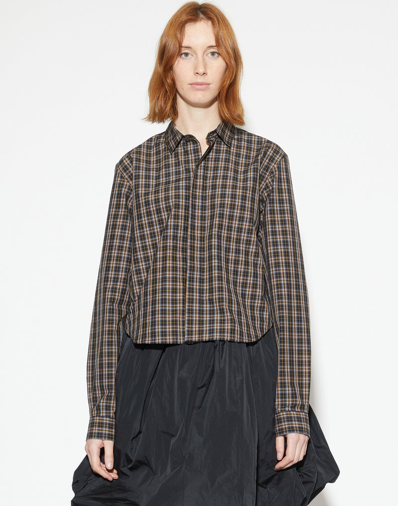 Gallaway Plaid Cotton Brad Shirt