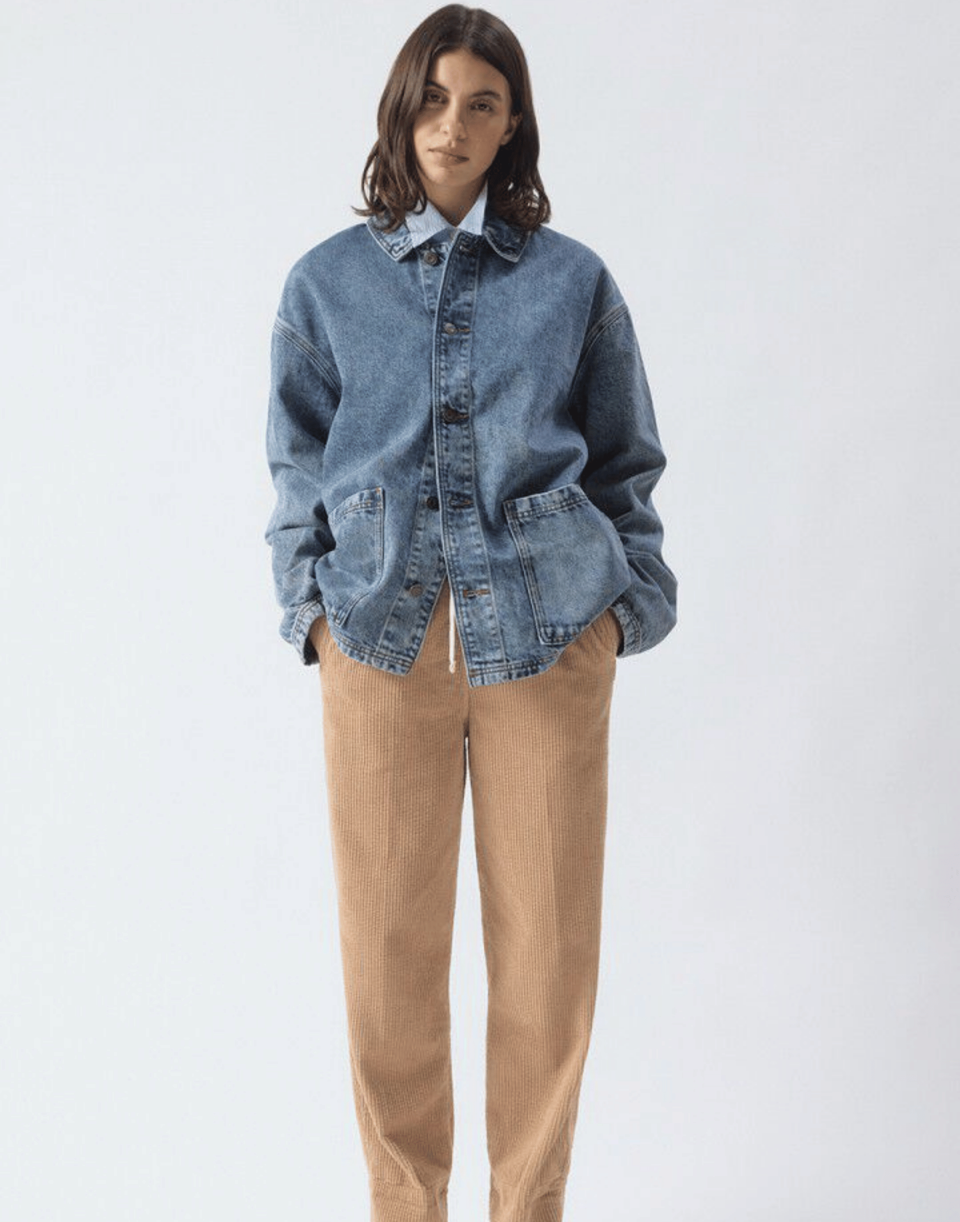 Stone Washed Blue Denim Joybird Jacket