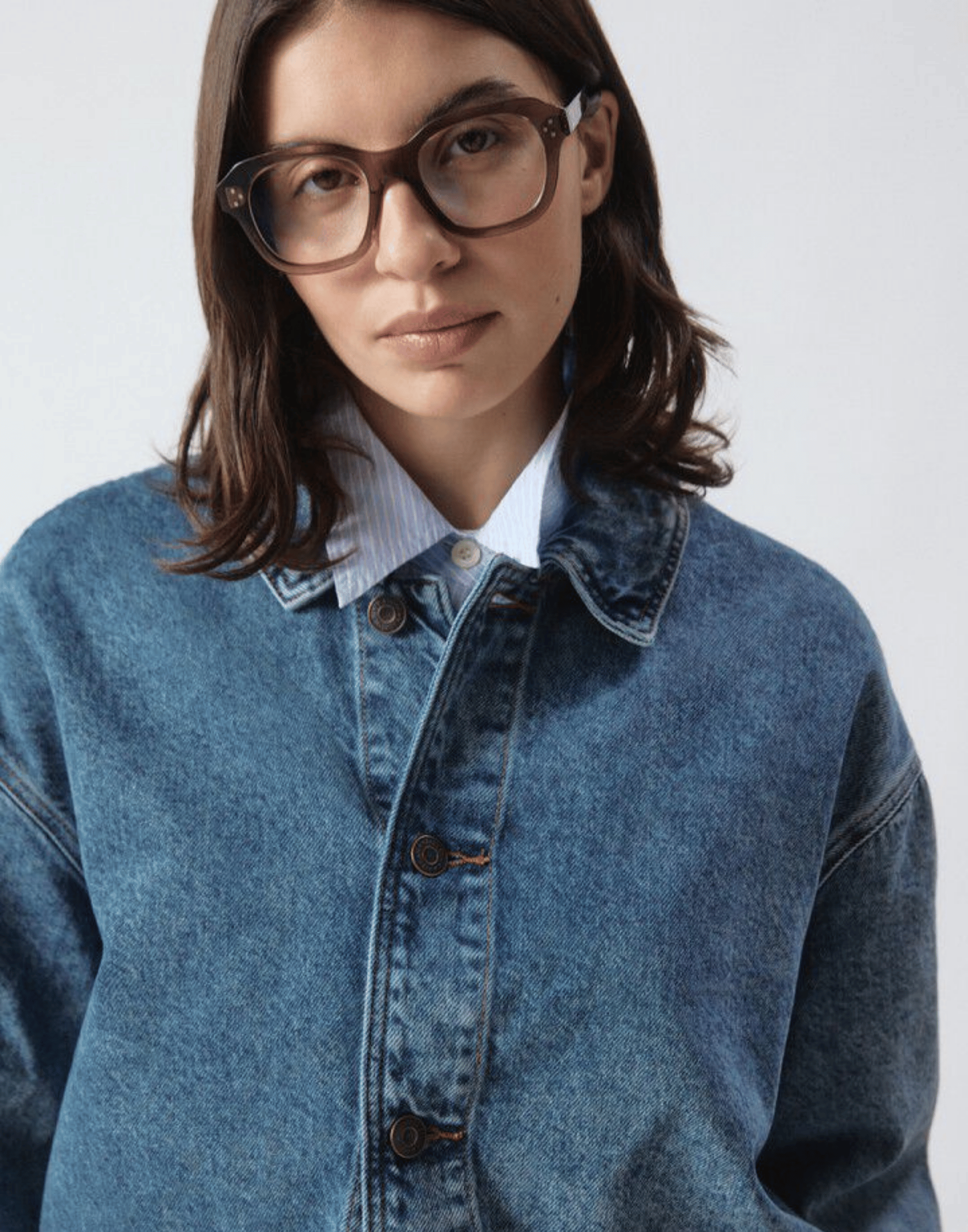 Stone Washed Blue Denim Joybird Jacket