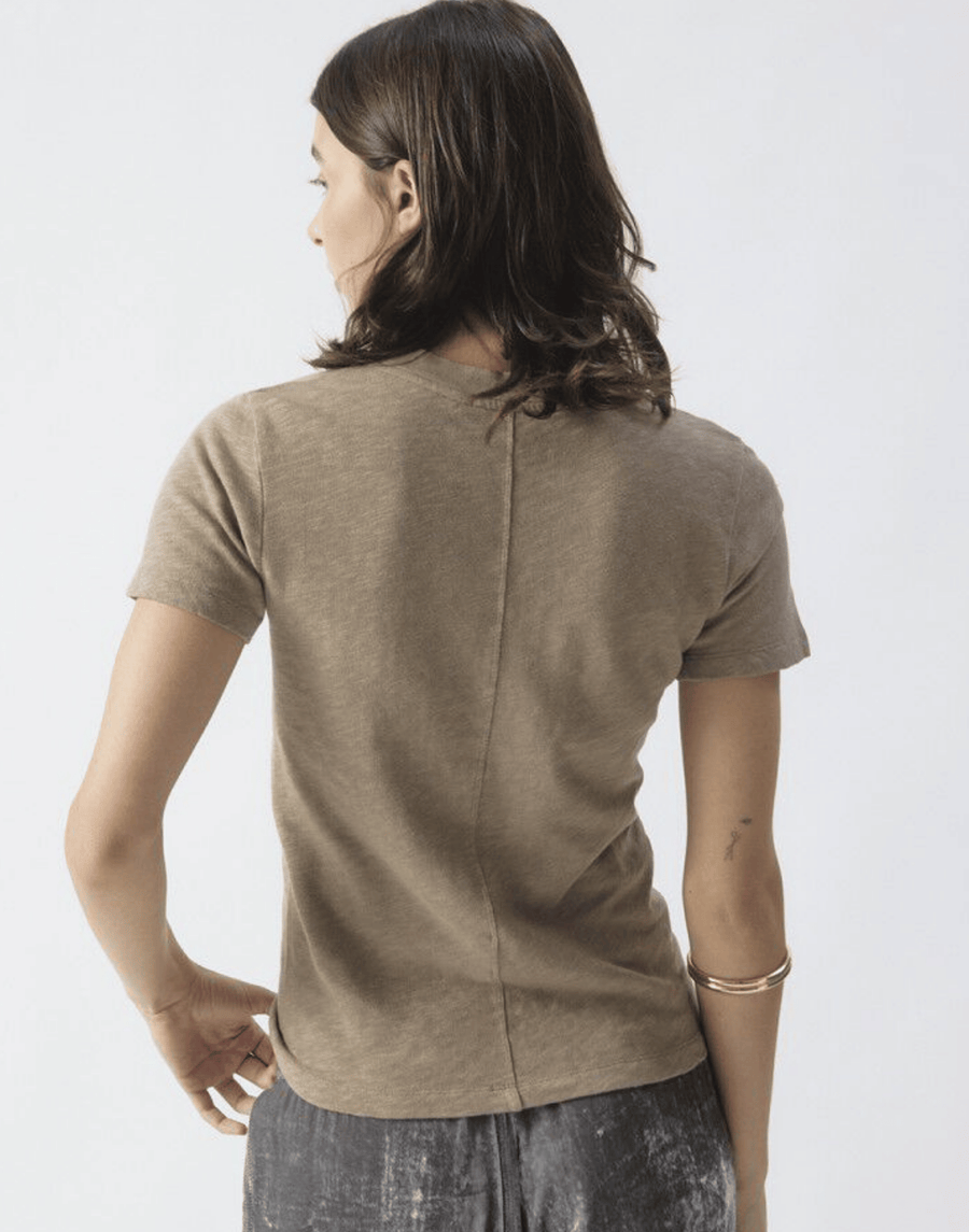 Vintage Seed Cotton Sonoma Fitted T-Shirt