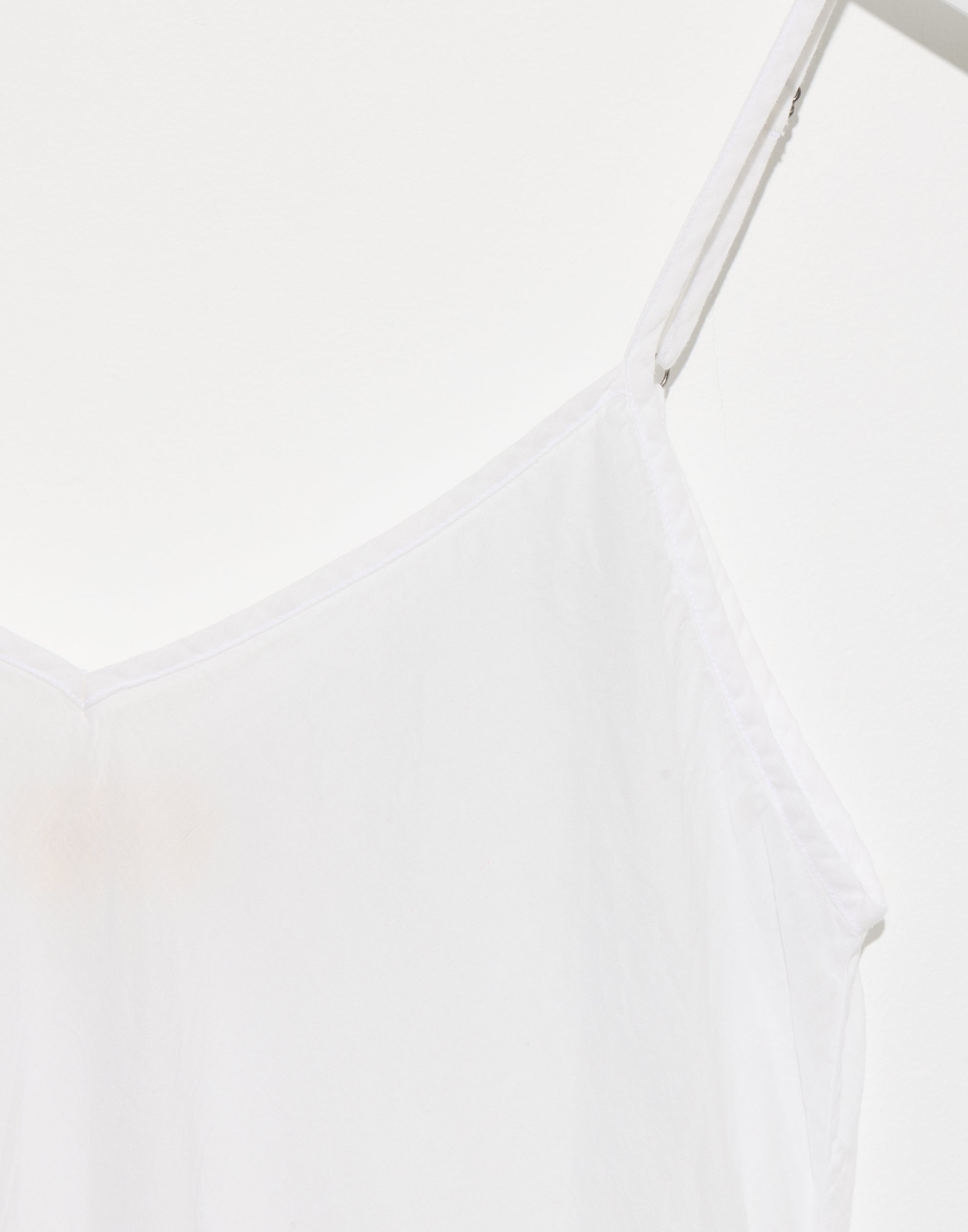 White Cotton Voile Imogen Slip Dress