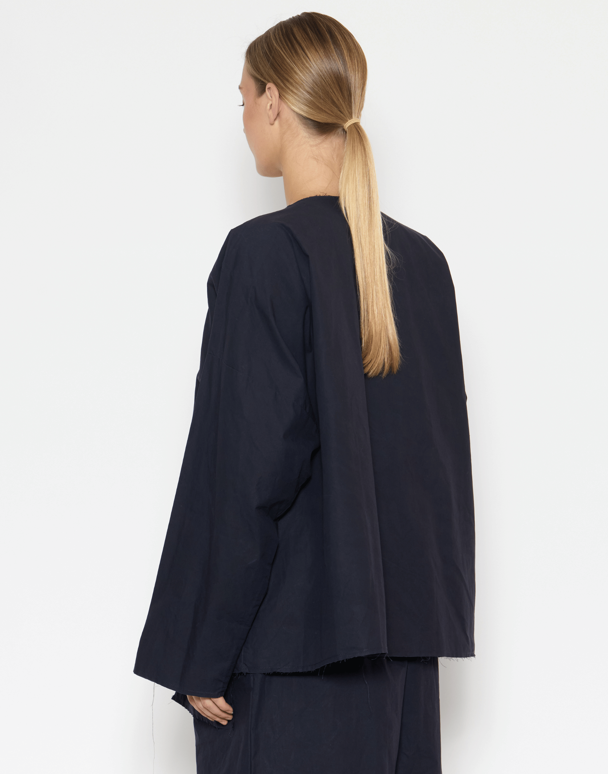 Dark Indigo Waxed Cotton Jacket