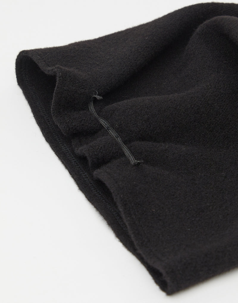 Black Taiga Long E Wool Beanie