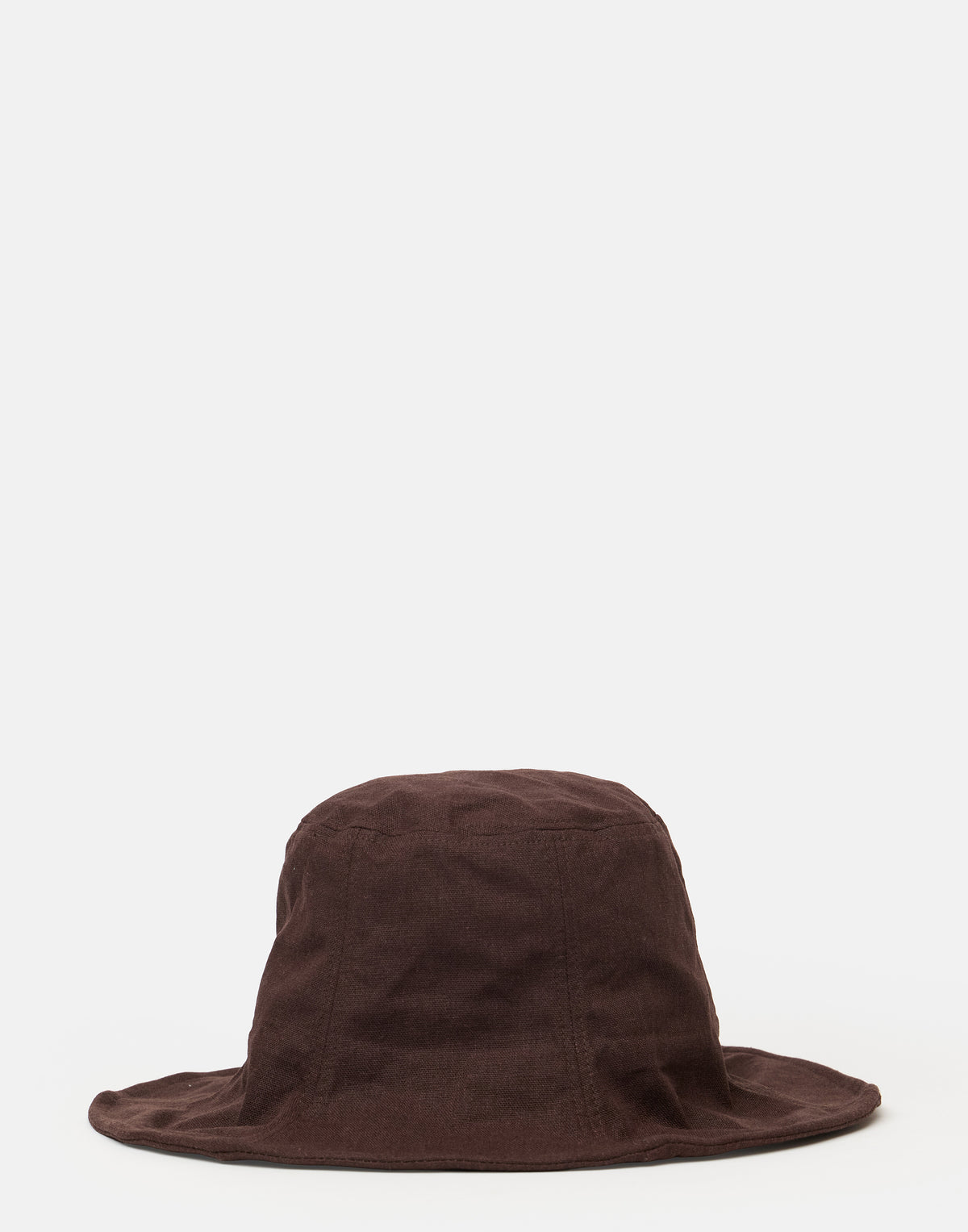 Chocolate Cotton & Linen Everyday Hat