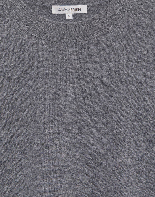 Mid Grey Cashmere Tank Top