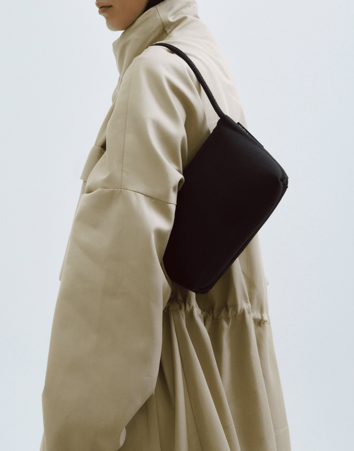 Black Meridian Shoulder Bag