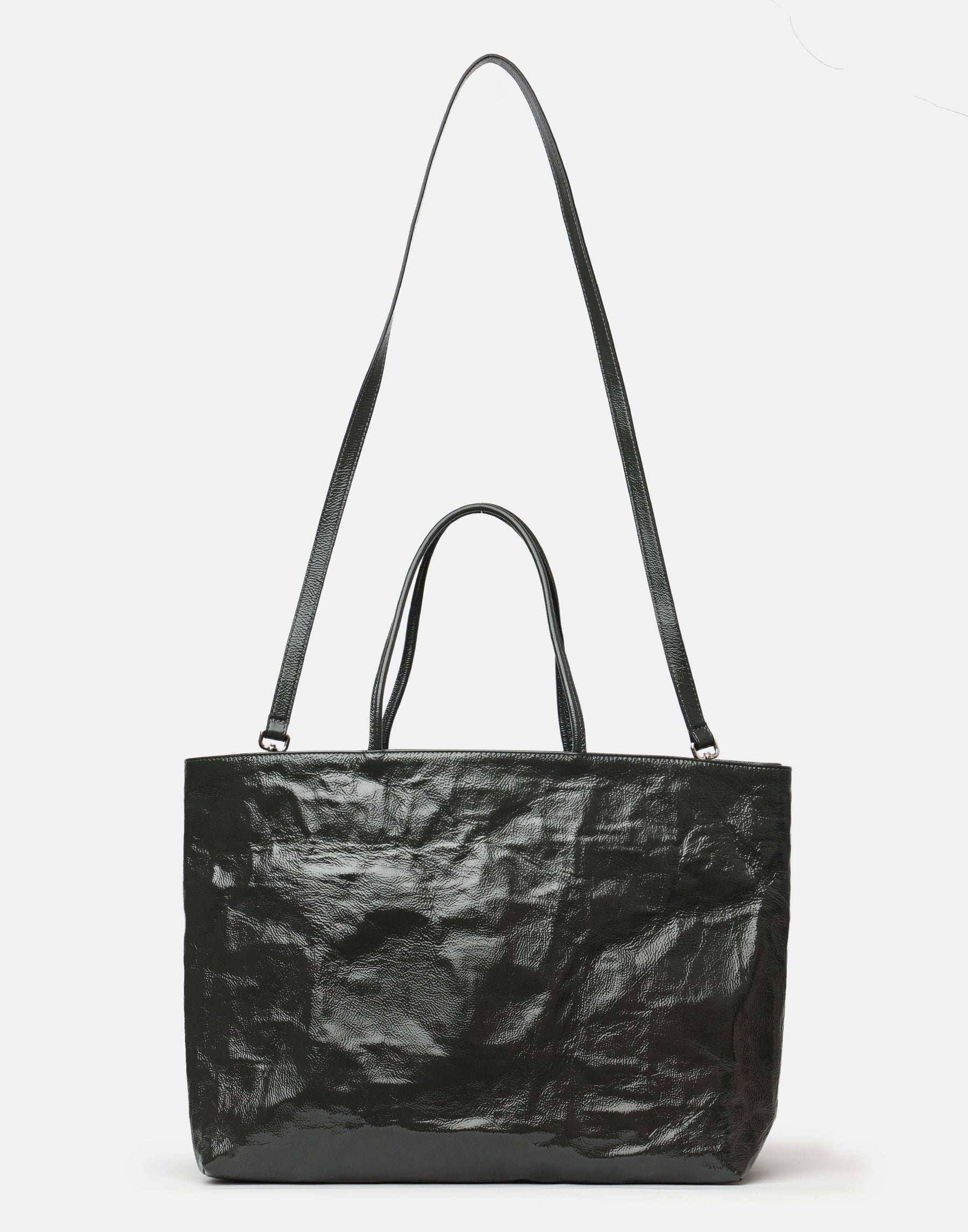 Asfalto Naplak Leather Big City Shopper Bag