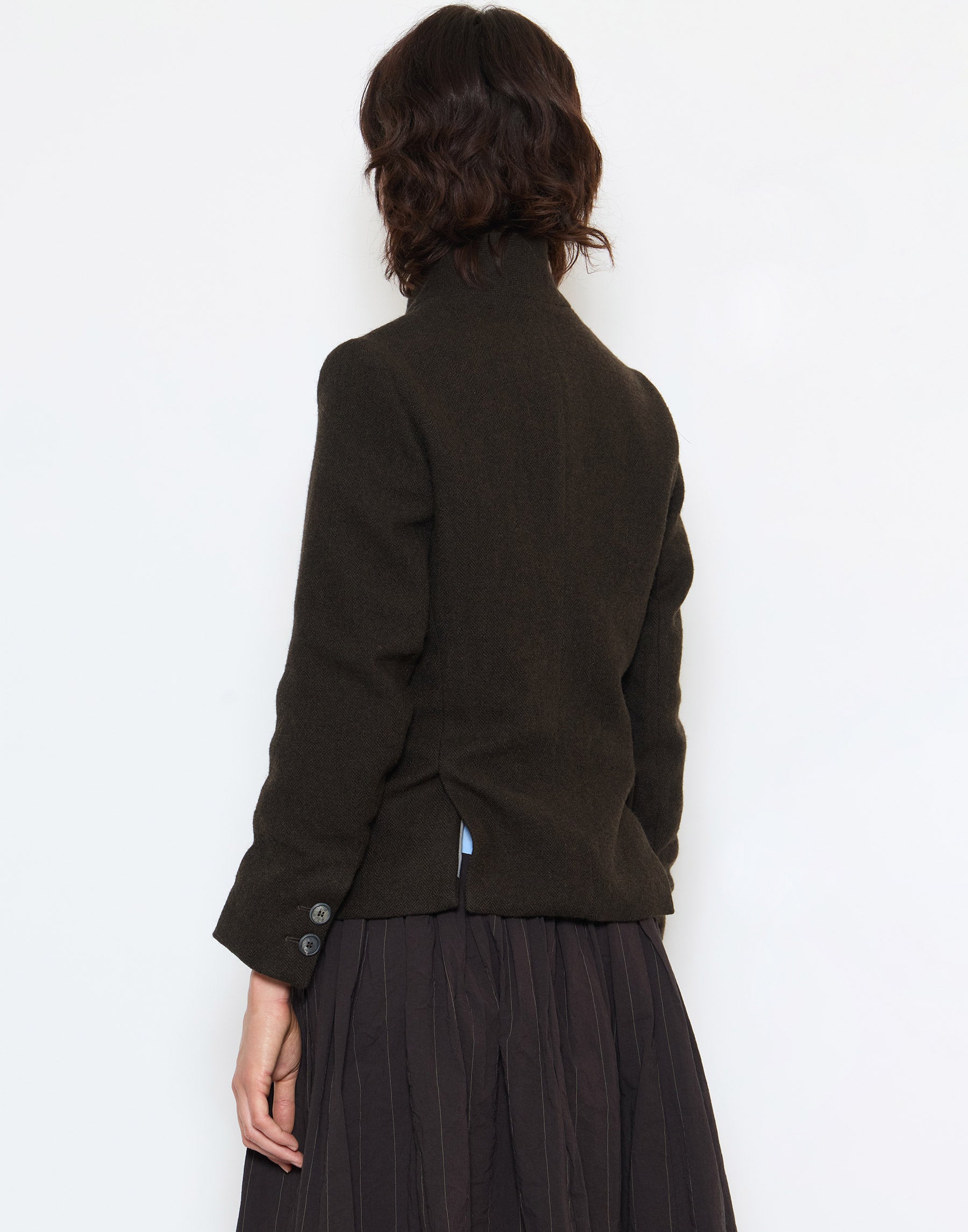 Bark Brown Wool Tyrol Jacket