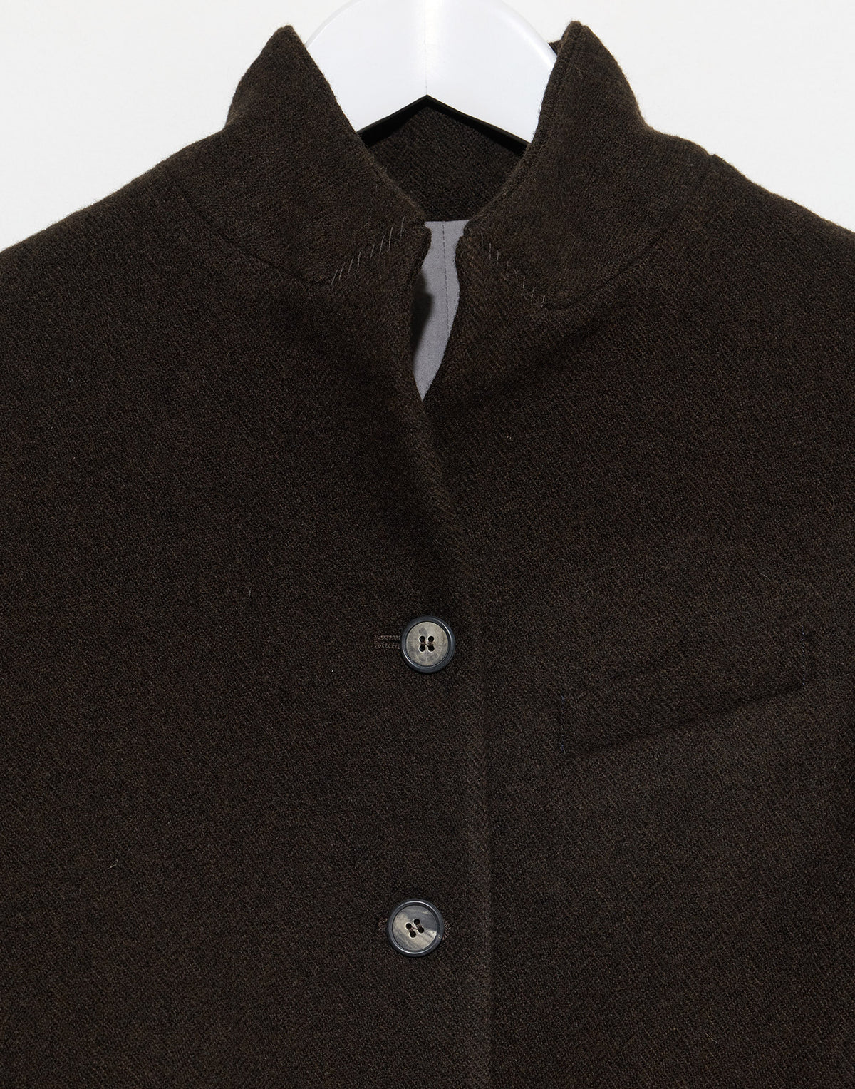 Bark Brown Wool Tyrol Jacket