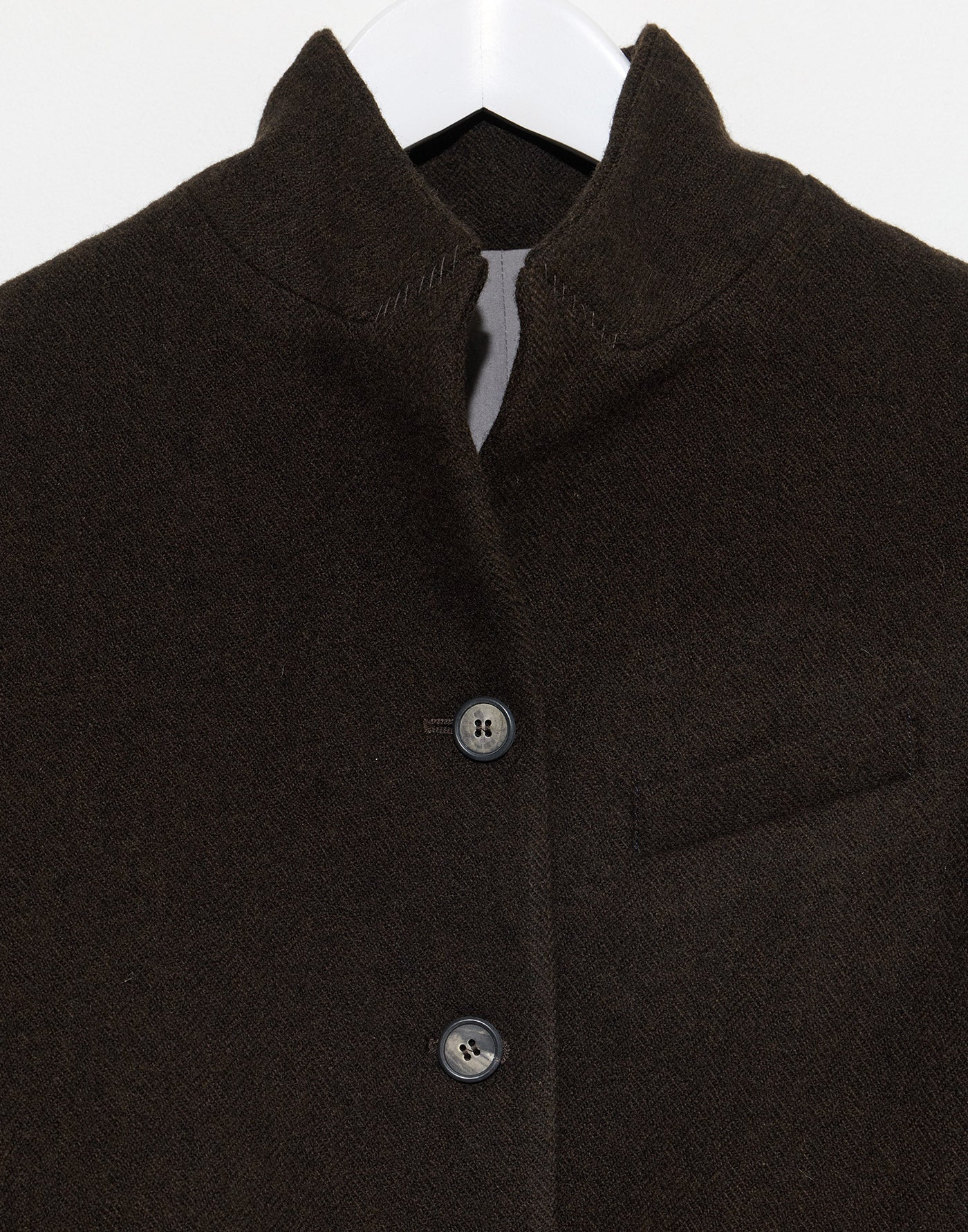Bark Brown Wool Tyrol Jacket