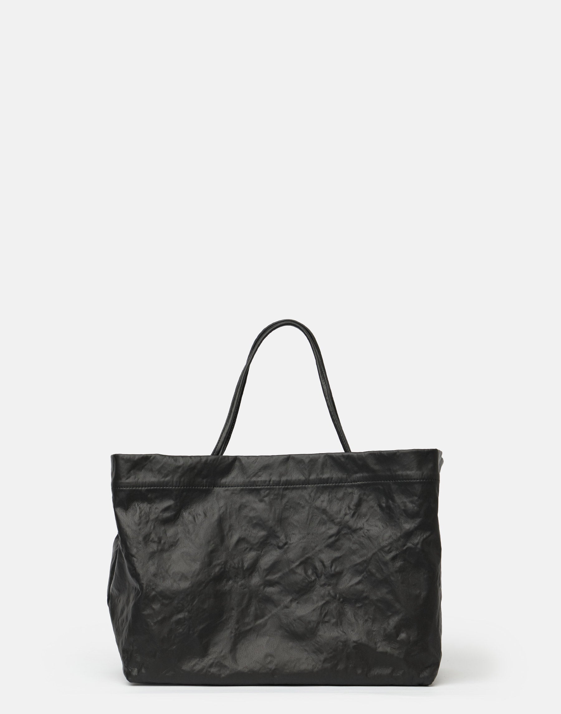 Black Eco Nappa Basket