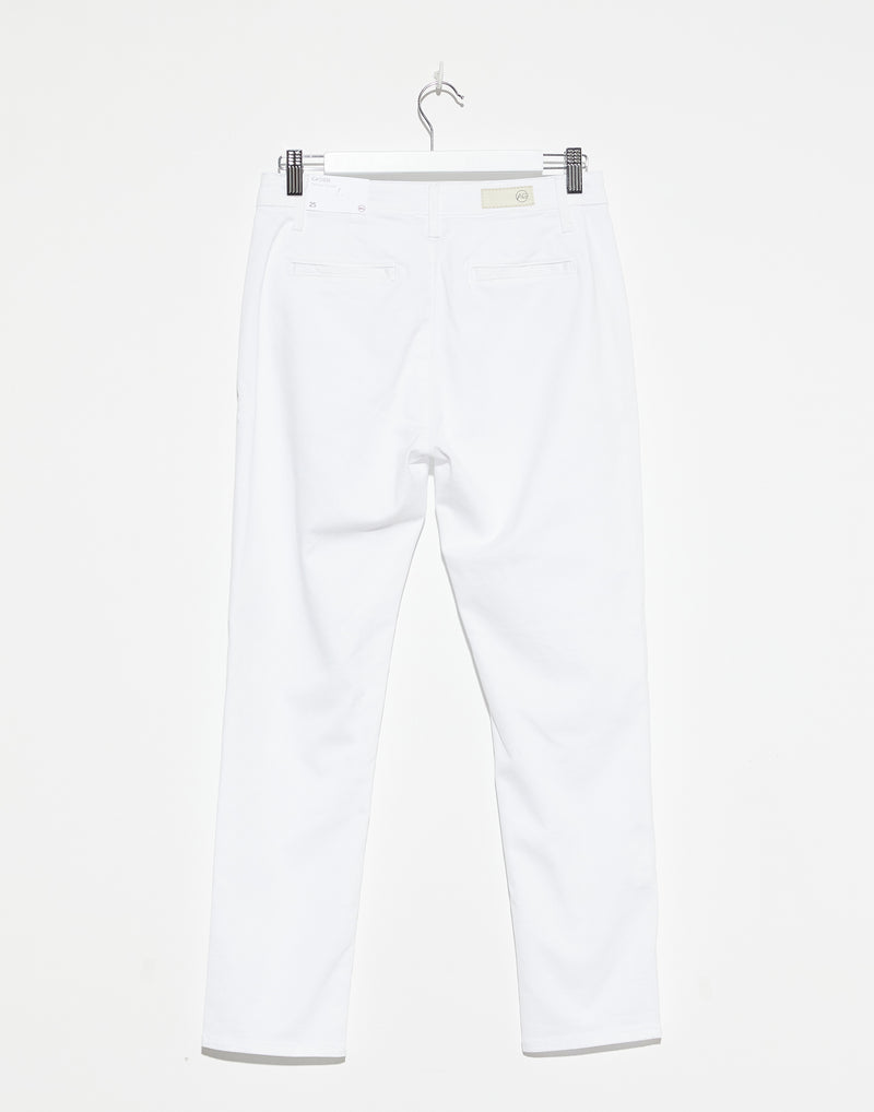 White Caden Tailored Trousers