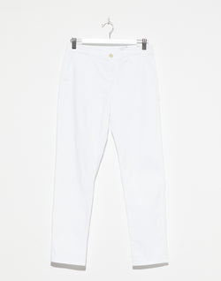 White Caden Tailored Trousers