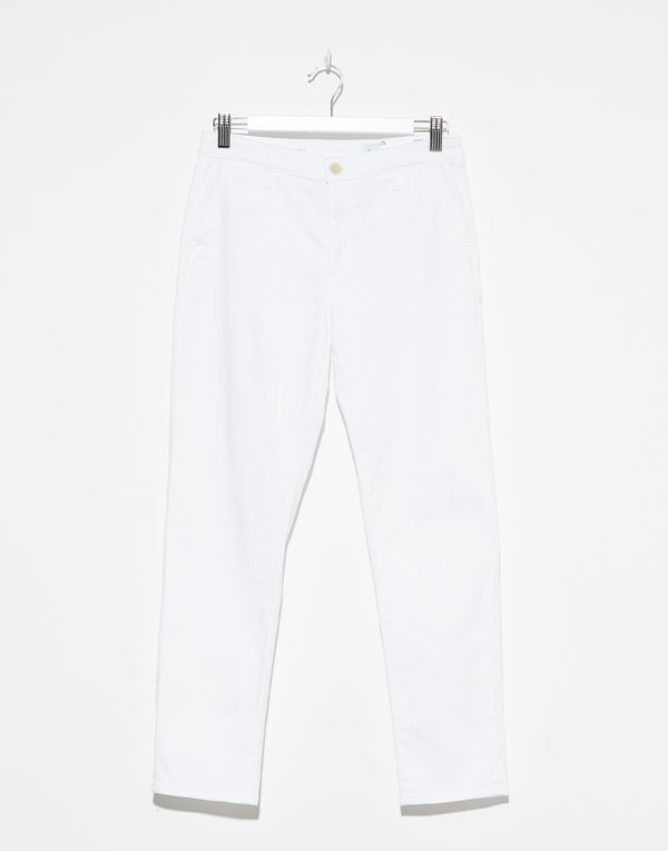 White Caden Tailored Trousers