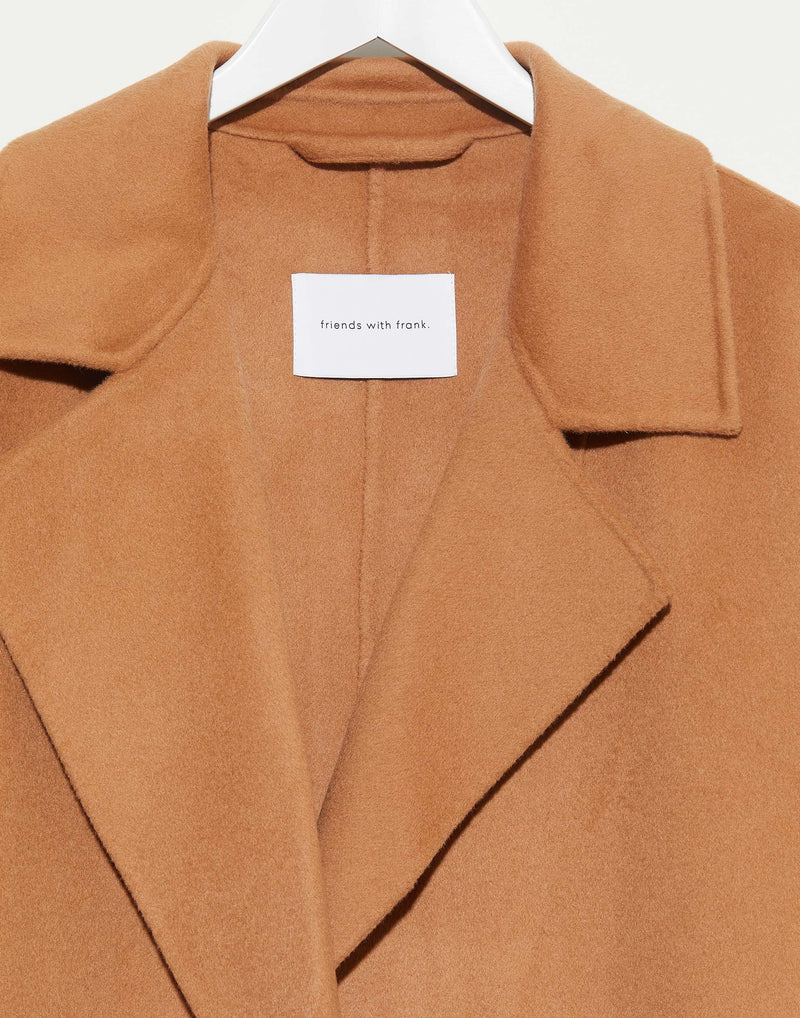Camel Cashmere & Wool Camilla Coat